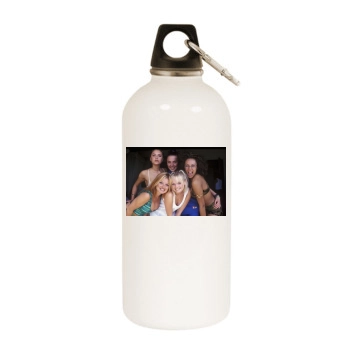 Spice Girls White Water Bottle With Carabiner