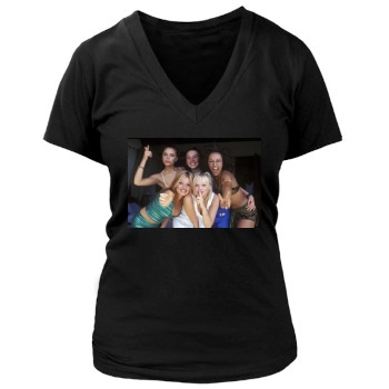 Spice Girls Women's Deep V-Neck TShirt