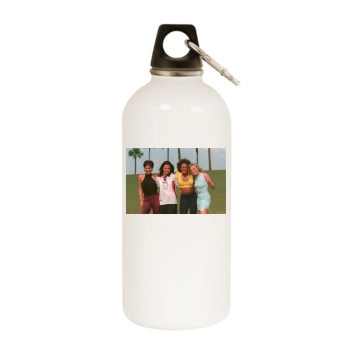 Spice Girls White Water Bottle With Carabiner