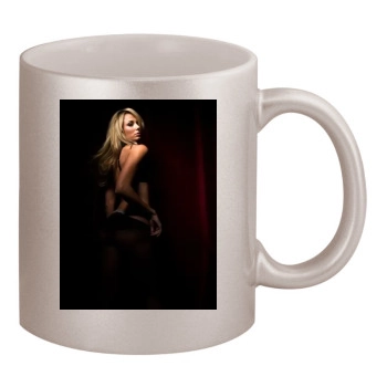 Stacy Keibler 11oz Metallic Silver Mug