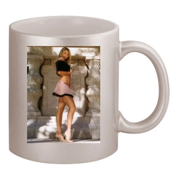 Stacy Keibler 11oz Metallic Silver Mug