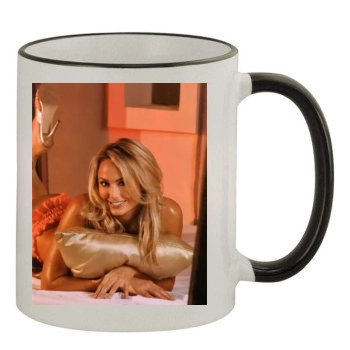 Stacy Keibler 11oz Colored Rim & Handle Mug