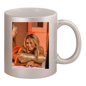 Stacy Keibler 11oz Metallic Silver Mug