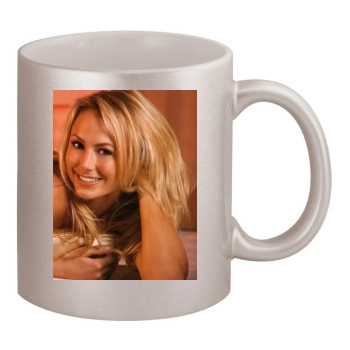 Stacy Keibler 11oz Metallic Silver Mug