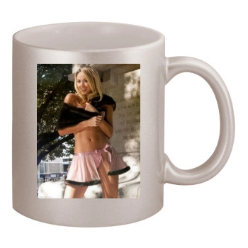 Stacy Keibler 11oz Metallic Silver Mug