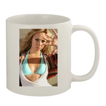 Stacy Keibler 11oz White Mug