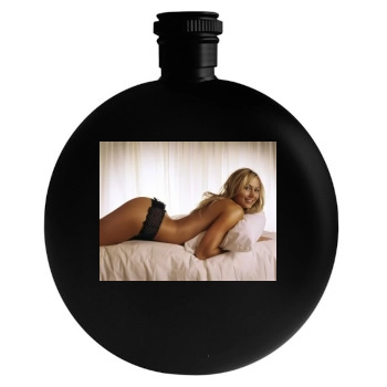 Stacy Keibler Round Flask