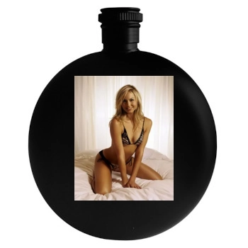 Stacy Keibler Round Flask