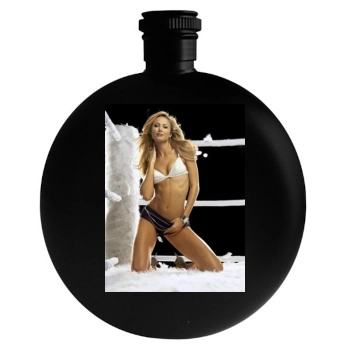 Stacy Keibler Round Flask