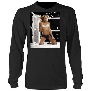 Stacy Keibler Men's Heavy Long Sleeve TShirt