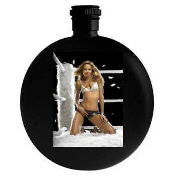 Stacy Keibler Round Flask