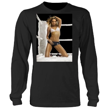 Stacy Keibler Men's Heavy Long Sleeve TShirt