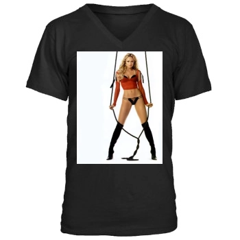 Stacy Keibler Men's V-Neck T-Shirt