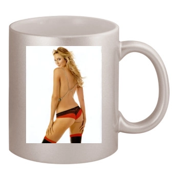 Stacy Keibler 11oz Metallic Silver Mug