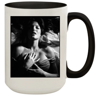 Stephanie Seymour 15oz Colored Inner & Handle Mug