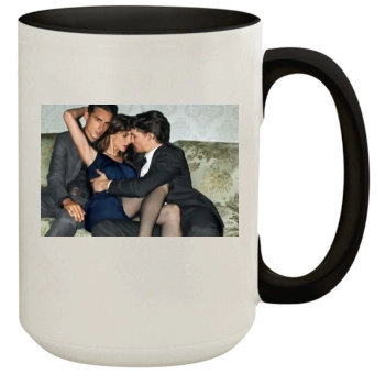 Stephanie Seymour 15oz Colored Inner & Handle Mug