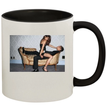 Stephanie Seymour 11oz Colored Inner & Handle Mug