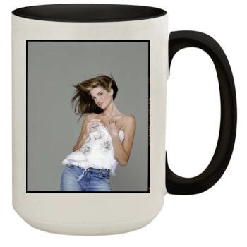 Stephanie Seymour 15oz Colored Inner & Handle Mug