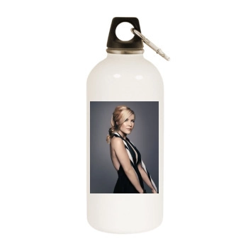 Sugababes White Water Bottle With Carabiner