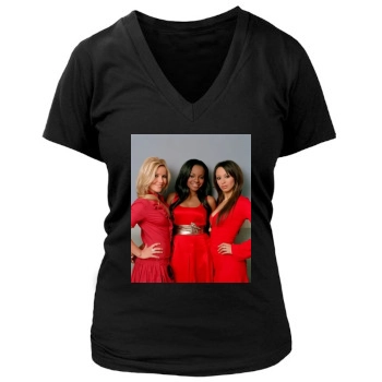 Sugababes Women's Deep V-Neck TShirt