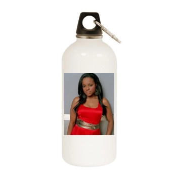 Sugababes White Water Bottle With Carabiner