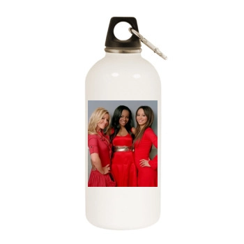 Sugababes White Water Bottle With Carabiner