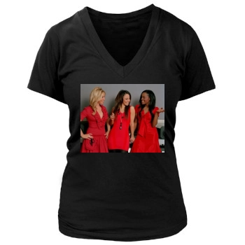 Sugababes Women's Deep V-Neck TShirt