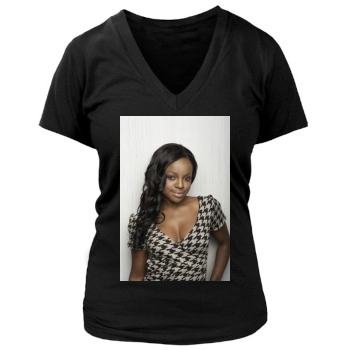 Sugababes Women's Deep V-Neck TShirt