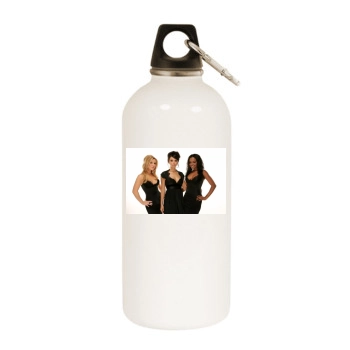 Sugababes White Water Bottle With Carabiner