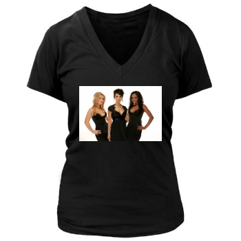 Sugababes Women's Deep V-Neck TShirt