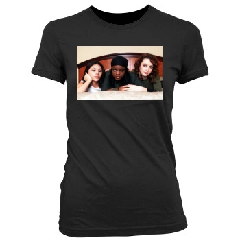 Sugababes Women's Junior Cut Crewneck T-Shirt