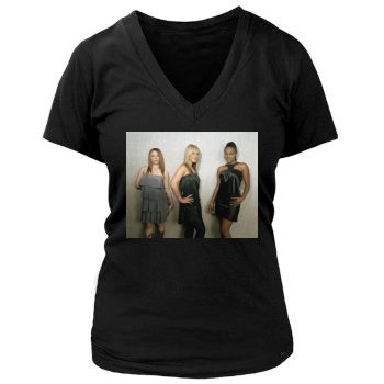 Sugababes Women's Deep V-Neck TShirt