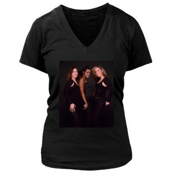 Sugababes Women's Deep V-Neck TShirt