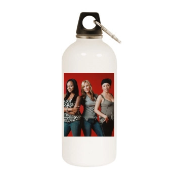 Sugababes White Water Bottle With Carabiner