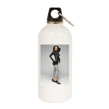 Sugababes White Water Bottle With Carabiner