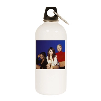 Sugababes White Water Bottle With Carabiner