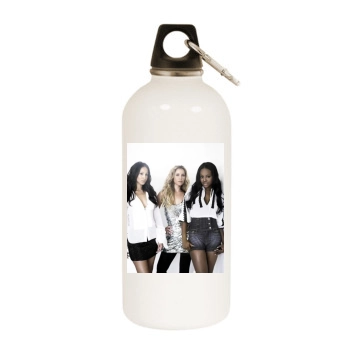 Sugababes White Water Bottle With Carabiner