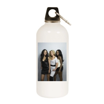 Sugababes White Water Bottle With Carabiner