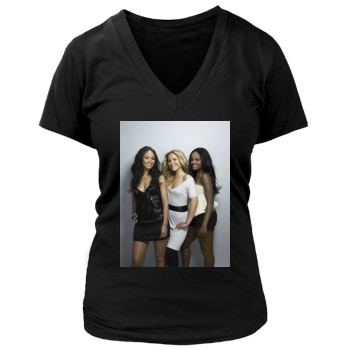 Sugababes Women's Deep V-Neck TShirt