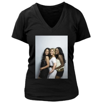 Sugababes Women's Deep V-Neck TShirt