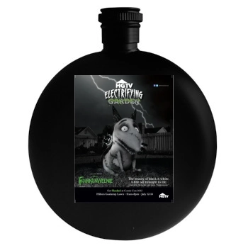 Frankenweenie (2012) Round Flask