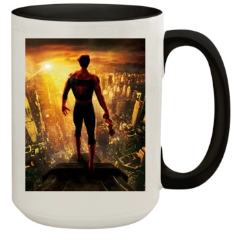 Spider-Man 2 (2004) 15oz Colored Inner & Handle Mug