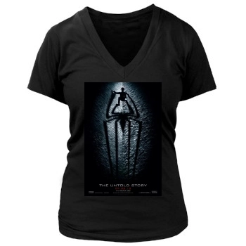 The Amazing Spider-Man (2012) Women's Deep V-Neck TShirt