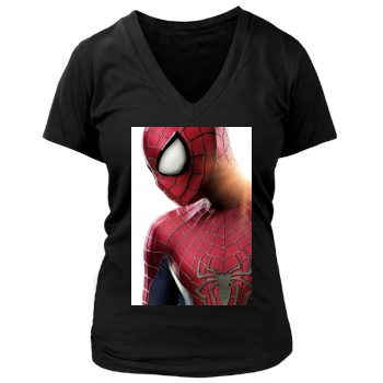 The Amazing Spider-Man 2 (2014) Women's Deep V-Neck TShirt