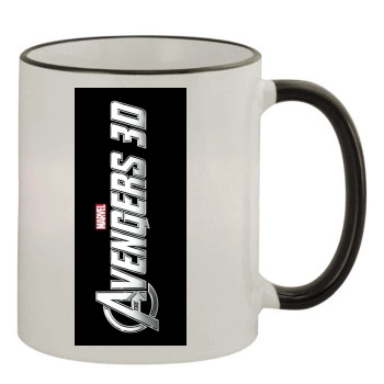 The Avengers (2012) 11oz Colored Rim & Handle Mug