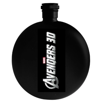 The Avengers (2012) Round Flask