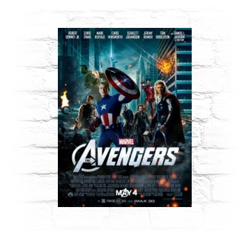 The Avengers (2012) Metal Wall Art