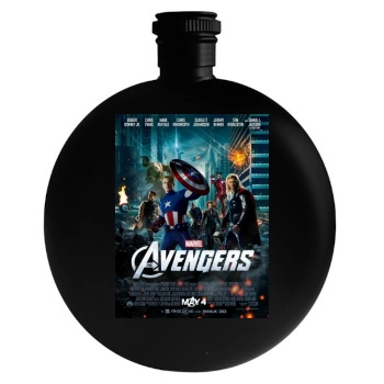 The Avengers (2012) Round Flask