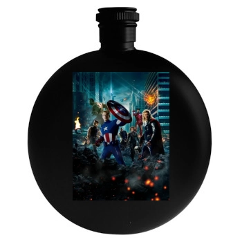 The Avengers (2012) Round Flask