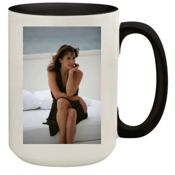 Sophie Marceau 15oz Colored Inner & Handle Mug